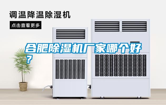 合肥除濕機廠家哪個好？