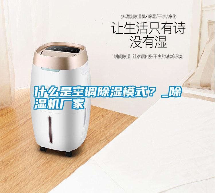什么是空調(diào)除濕模式？_除濕機(jī)廠(chǎng)家