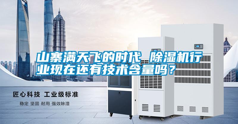 山寨滿天飛的時代 除濕機(jī)行業(yè)現(xiàn)在還有技術(shù)含量嗎？