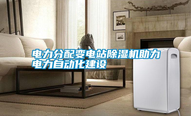 電力分配變電站除濕機助力電力自動化建設