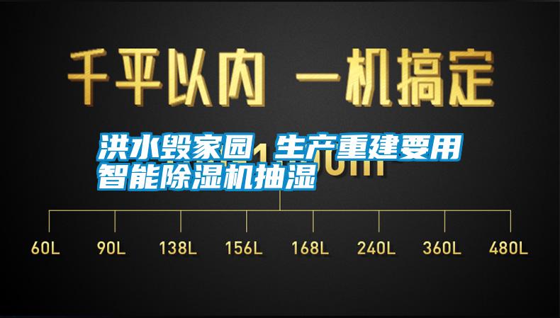 洪水毀家園 生產重建要用智能除濕機抽濕