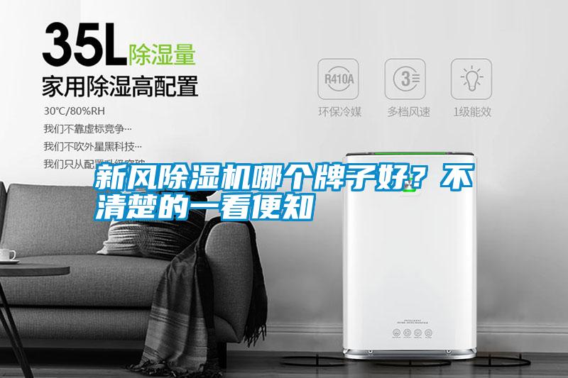 新風除濕機哪個牌子好？不清楚的一看便知