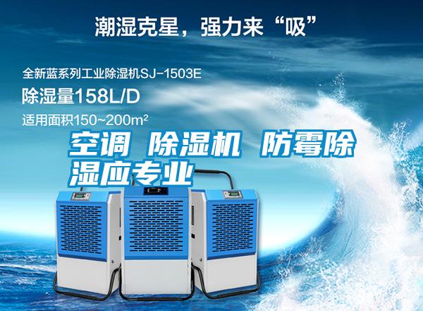 空調(diào)≠除濕機 防霉除濕應(yīng)專業(yè)
