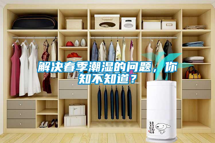 解決春季潮濕的問題，你知不知道？