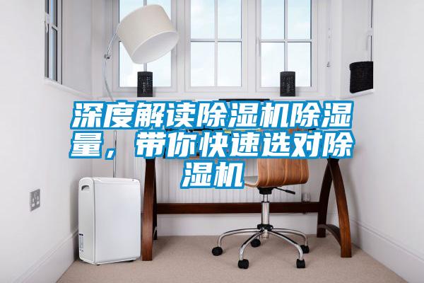 深度解讀除濕機除濕量，帶你快速選對除濕機