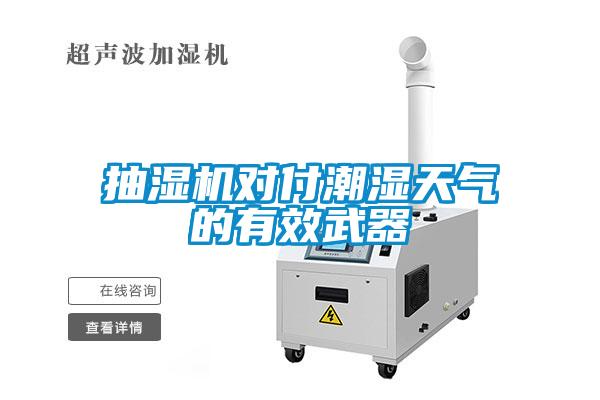 抽濕機對付潮濕天氣的有效武器