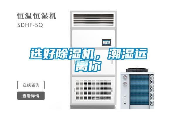 選好除濕機，潮濕遠離你
