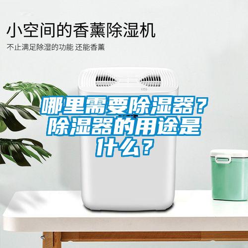 哪里需要除濕器？除濕器的用途是什么？