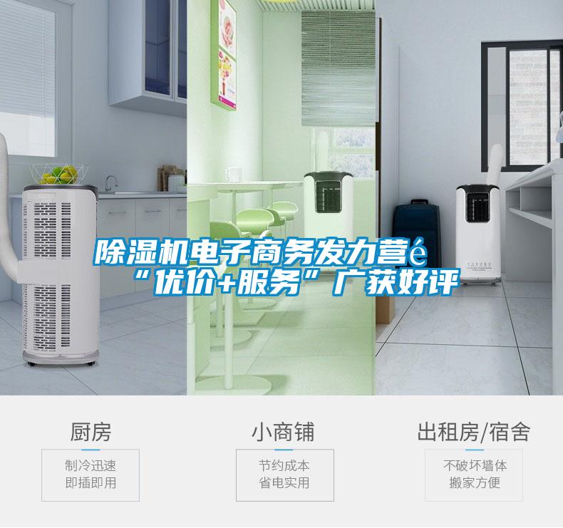 除濕機電子商務發力營銷“優價+服務”廣獲好評