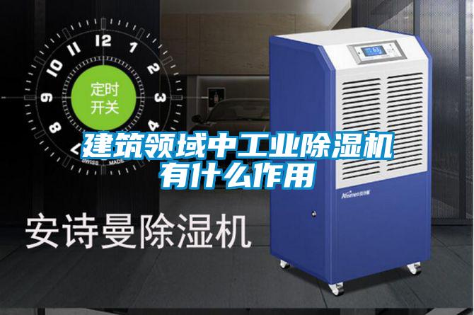 建筑領域中工業(yè)除濕機有什么作用