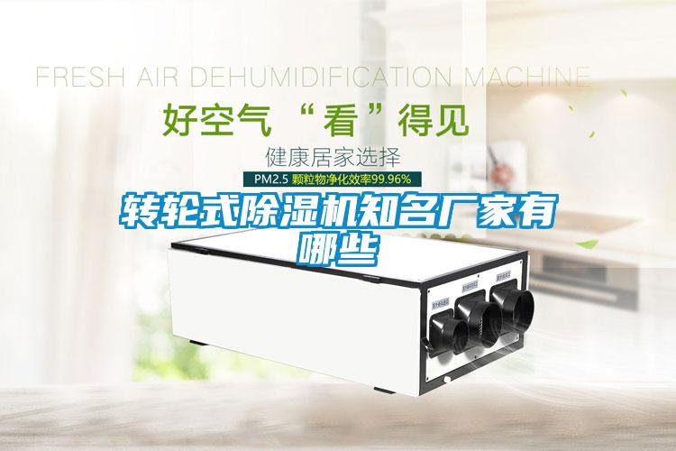 轉輪式除濕機知名廠家有哪些
