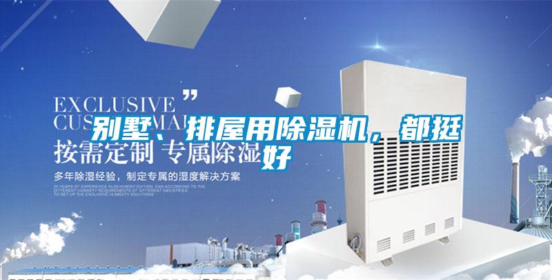別墅、排屋用除濕機，都挺好