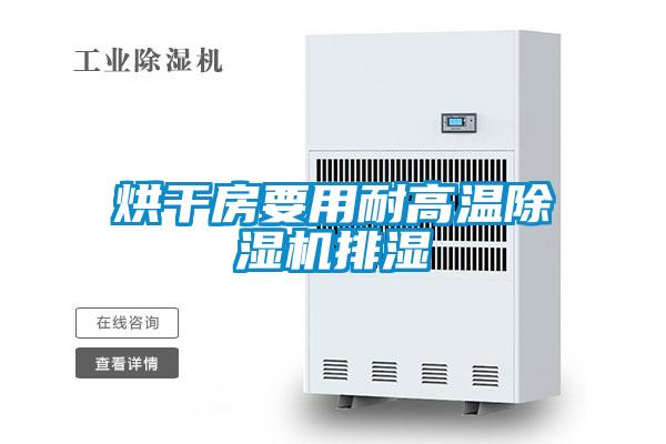 烘干房要用耐高溫除濕機(jī)排濕