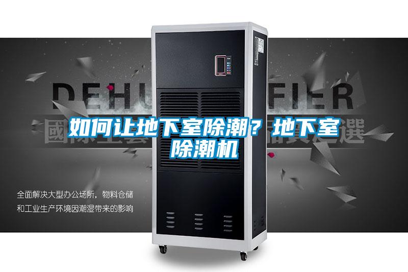 如何讓地下室除潮？地下室除潮機