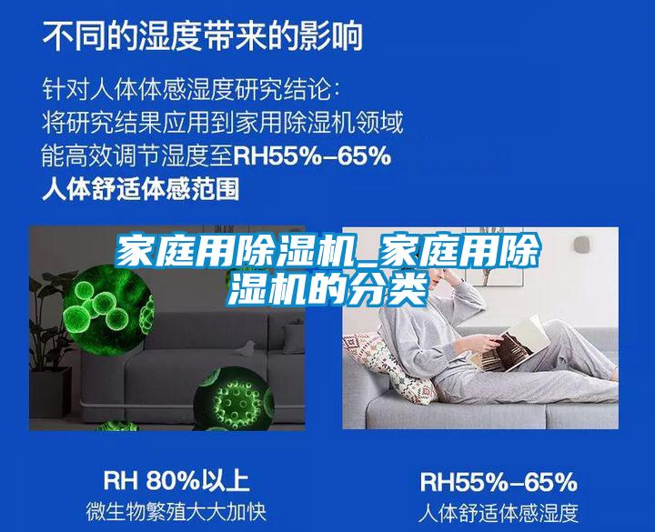 家庭用除濕機_家庭用除濕機的分類