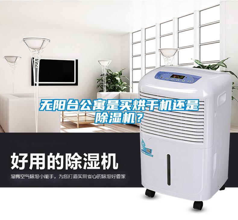 無陽臺公寓是買烘干機還是除濕機？