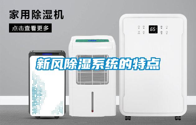 新風除濕系統的特點