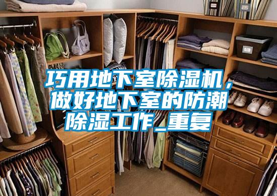 巧用地下室除濕機，做好地下室的防潮除濕工作_重復