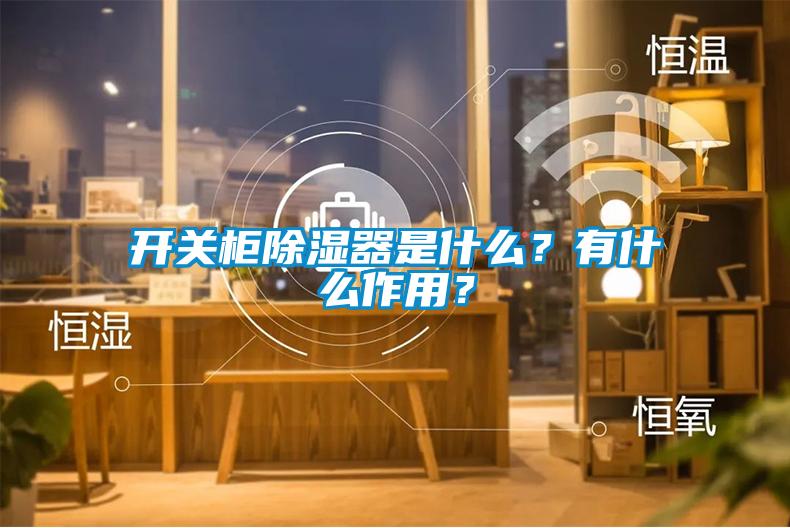 開關柜除濕器是什么？有什么作用？
