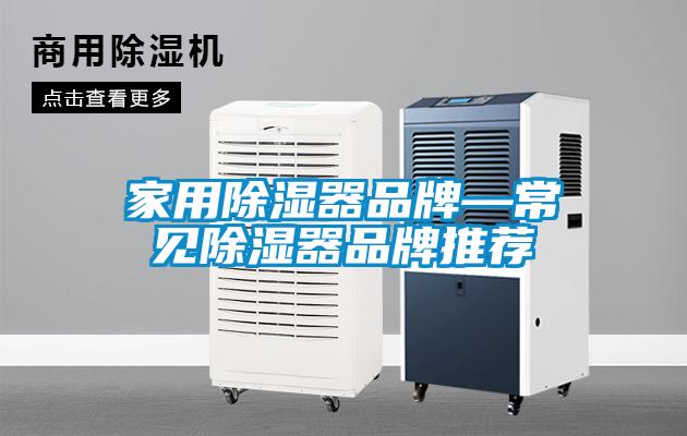 家用除濕器品牌—常見除濕器品牌推薦