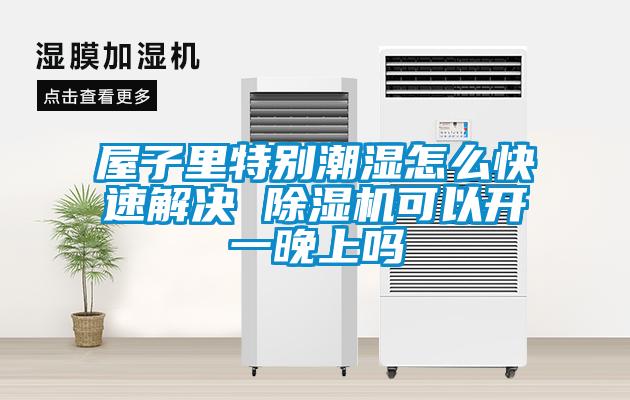 屋子里特別潮濕怎么快速解決 除濕機可以開一晚上嗎