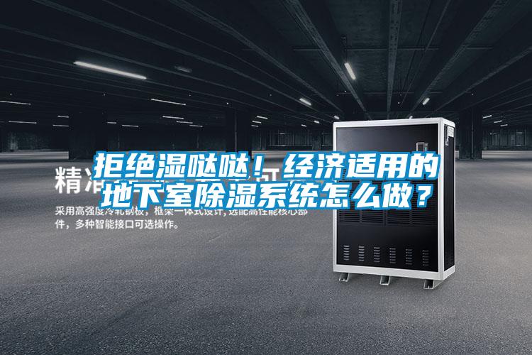 拒絕濕噠噠！經濟適用的地下室除濕系統怎么做？
