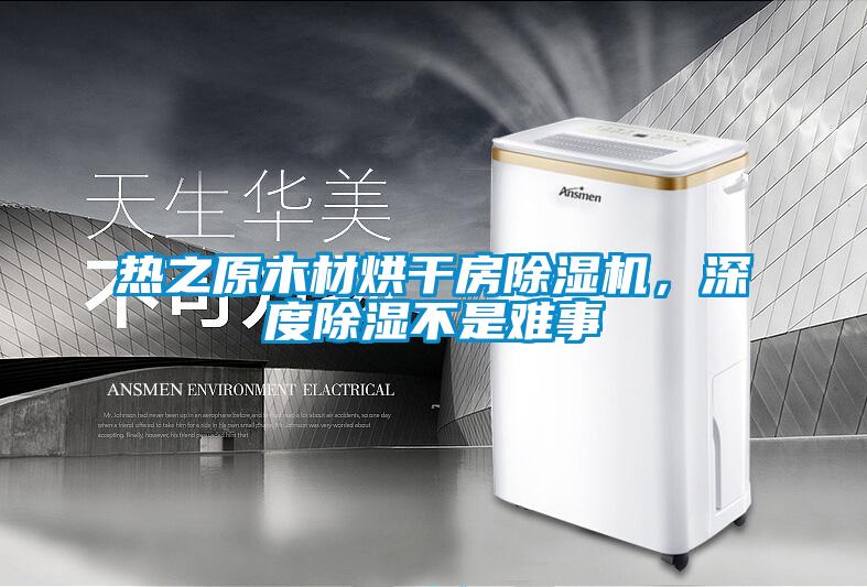 熱之原木材烘干房除濕機，深度除濕不是難事