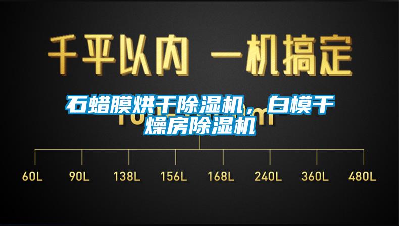 石蠟膜烘干除濕機，白模干燥房除濕機