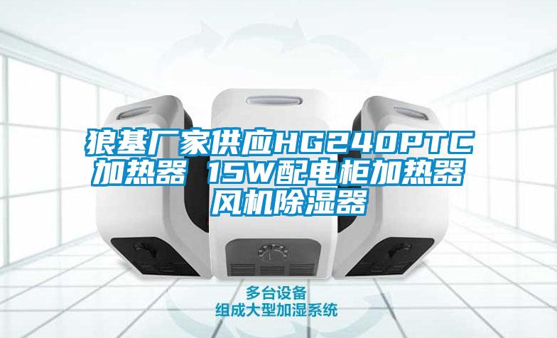 狼基廠家供應HG240PTC加熱器 15W配電柜加熱器 風機除濕器