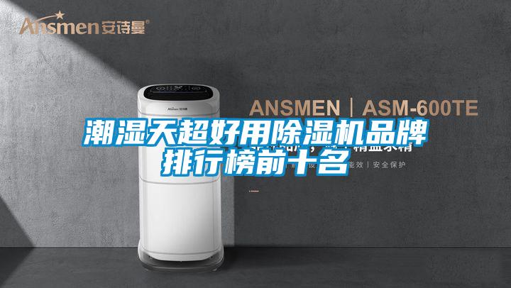 潮濕天超好用除濕機品牌排行榜前十名