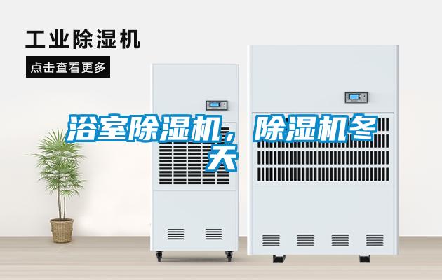 浴室除濕機，除濕機冬天