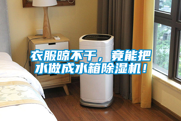 衣服晾不干，竟能把水做成水箱除濕機！