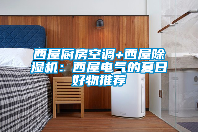 西屋廚房空調+西屋除濕機：西屋電氣的夏日好物推薦