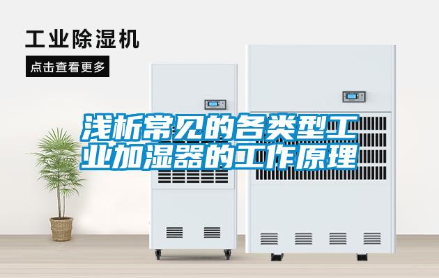 淺析常見的各類型工業加濕器的工作原理