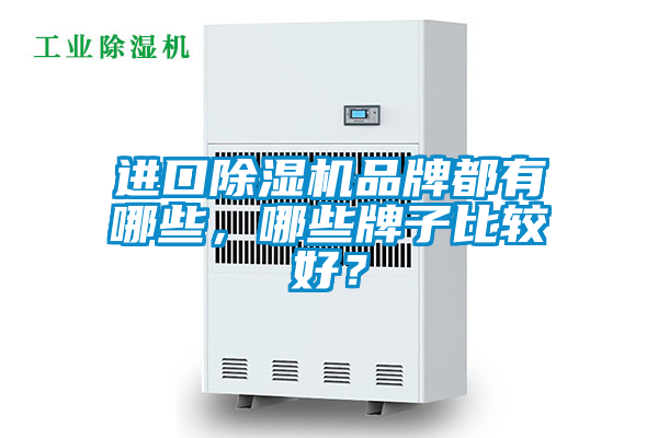 進口除濕機品牌都有哪些，哪些牌子比較好？