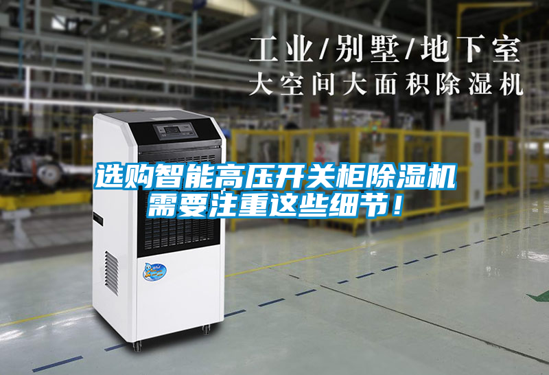選購智能高壓開關(guān)柜除濕機(jī)需要注重這些細(xì)節(jié)！