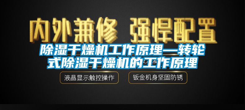 除濕干燥機工作原理—轉輪式除濕干燥機的工作原理