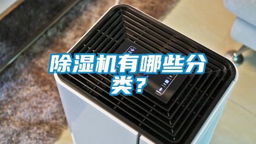 除濕機有哪些分類？